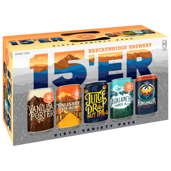 Beers & Coolers Breckenridge Brewery Beer, 15' Er, Vista Variety hero