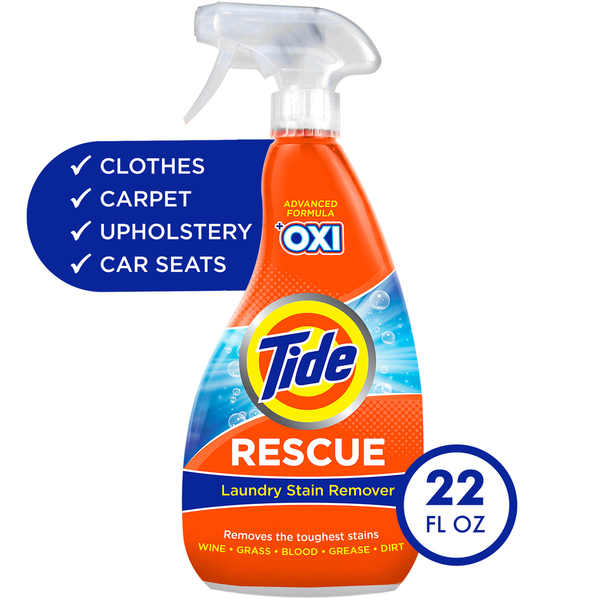 Laundry Tide Laundry Stain Remover, Rescue, +Oxi hero