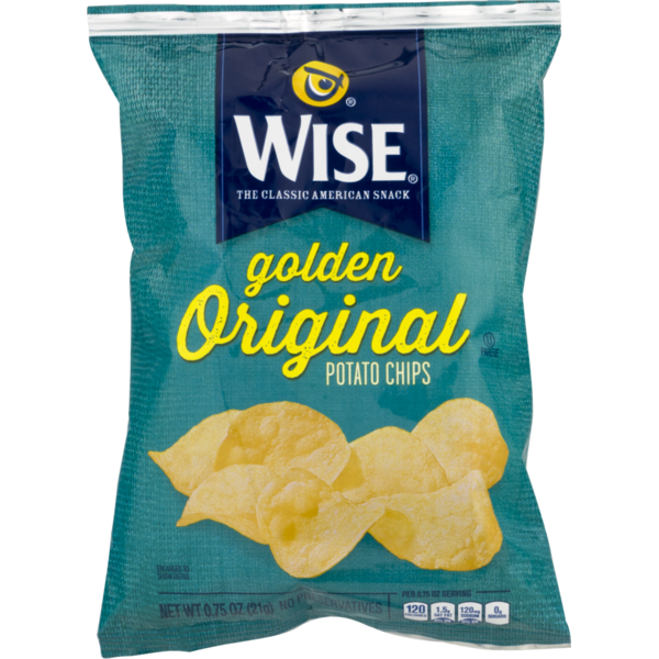 Chips & Pretzels Wise Potato Chips Golden Original hero