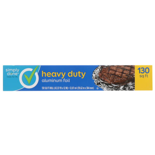 Food Storage Simply Done Heavy Duty Aluminum Foil Roll hero