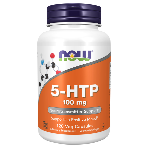 Vitamins & Supplements NOW 5 HTP 100 mg hero