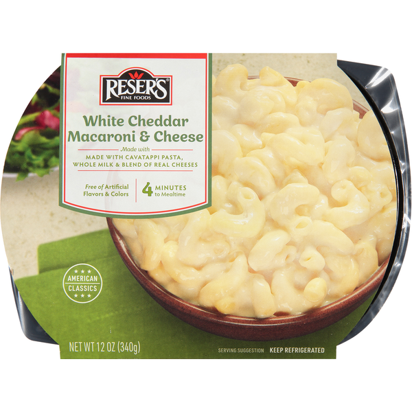 Prepared Meals & Sides Reser's Fine Foods Macaroni & Cheese, White Cheddar hero