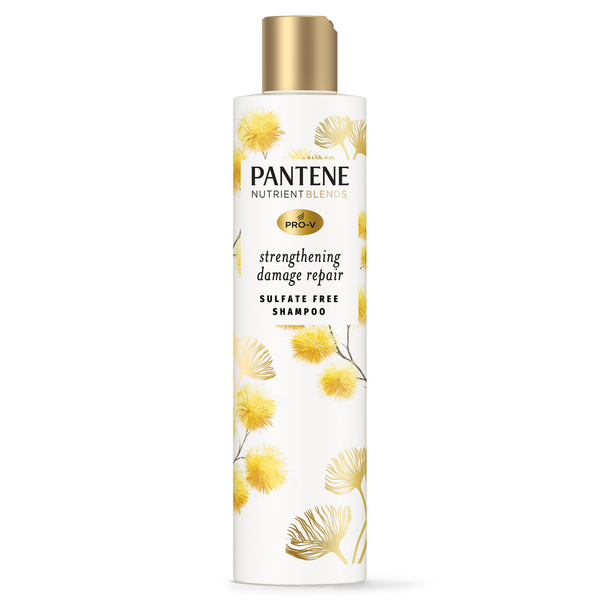 Hair Care Pantene Sulfate Free Shampoo, Damage Repair Shampoo with Castor Oil, Color Safe hero