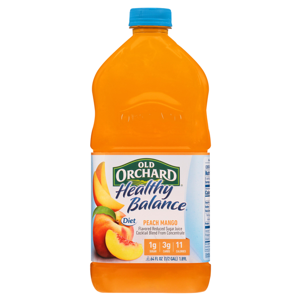 Juice & Nectars Old Orchard Diet Peach Mango Juice Cocktail hero