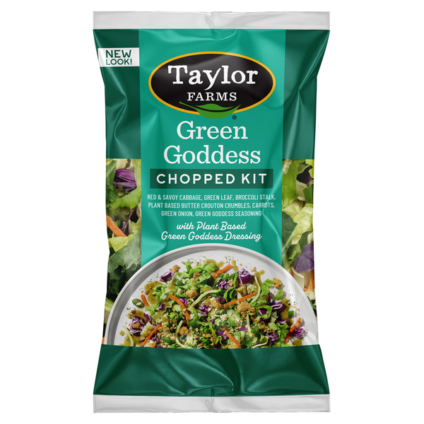 Packaged Vegetables & Fruits Taylor Farms Green Goddess Chopped Salad Kit hero