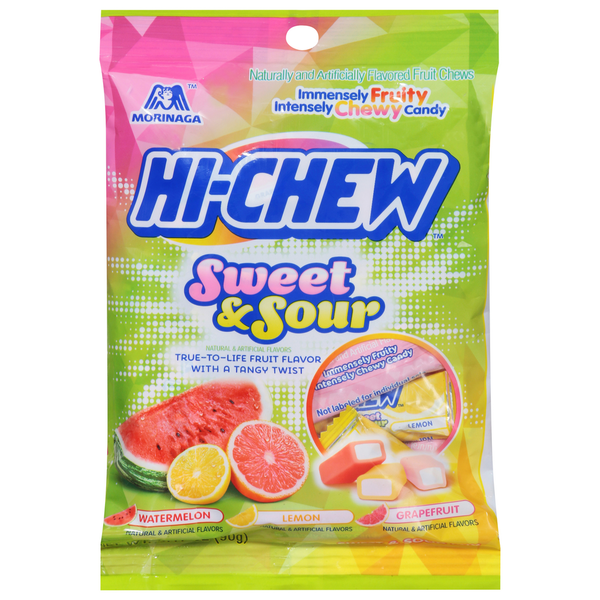 Candy & Chocolate Hi-Chew Fruit Chews, Sweet & Sour Mix hero