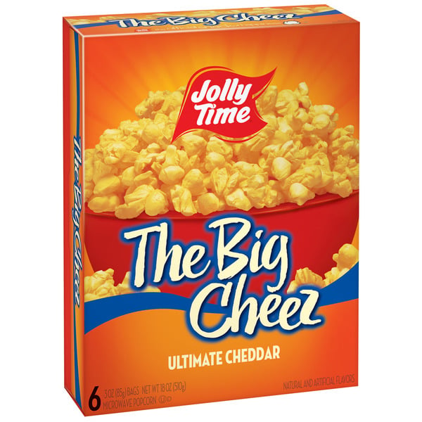 Popcorn & Jerky JOLLY TIME The Big Cheez Microwave Popcorn hero