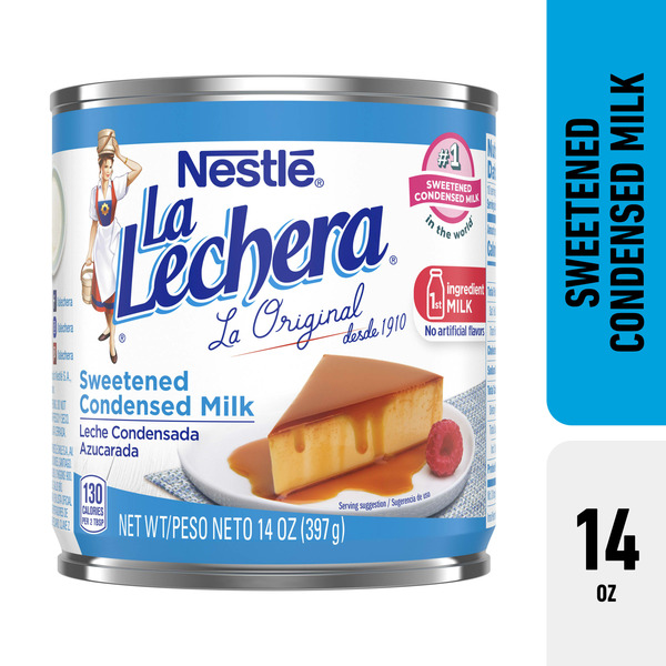 Baking Ingredients La Lechera Sweetened Condensed Milk hero