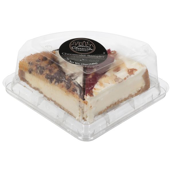 Bakery Desserts Atlanta Cheesecake Company Cheesecake Sampler hero