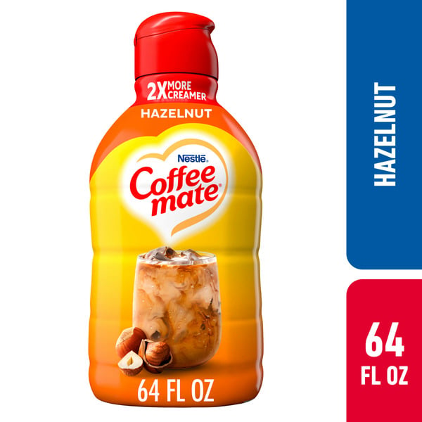 Other Creams & Cheeses Coffee mate Hazelnut Liquid Coffee Creamer hero