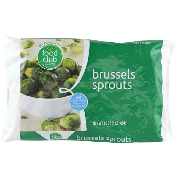 Frozen Produce Food Club Brussels Sprouts hero