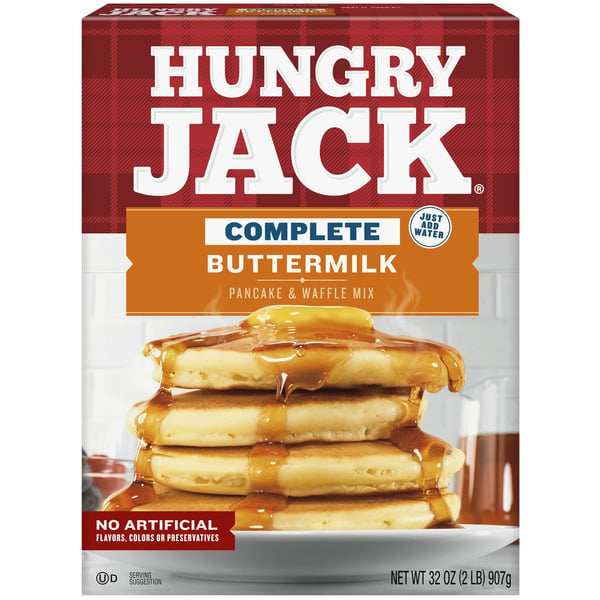 Doughs, Gelatins & Bake Mixes Hungry Jack Complete Buttermilk Pancake Mix And Waffle Mix hero