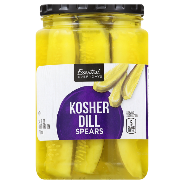 Pickled Goods & Olives Essential Everyday Kosher Dill, Spears hero