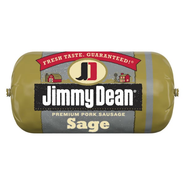 Bacon & Breakfast Meat Jimmy Dean Premium Pork Sage Sausage Roll hero