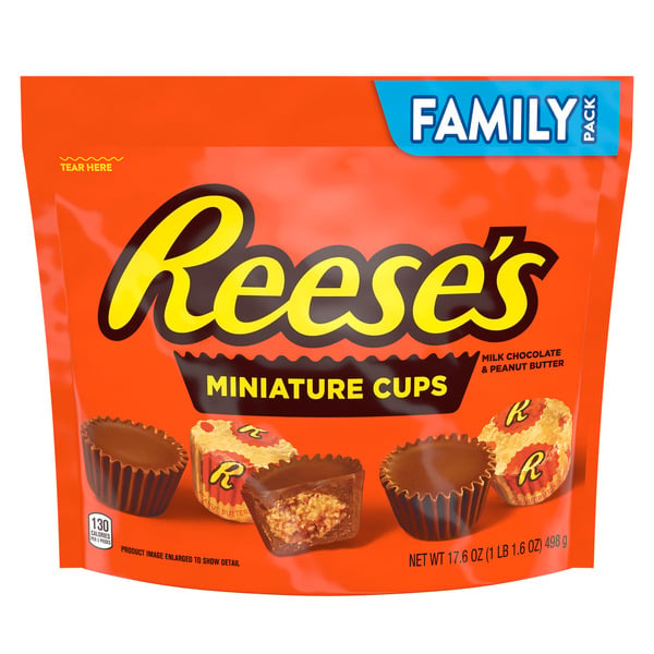 Candy & Chocolate Reese's Milk Chocolate Peanut Butter Cups Candy hero