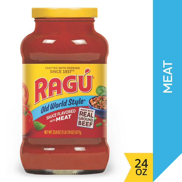 Pasta Sauce & Marinades Ragu Old World Style Sauce Flavored with Meat hero