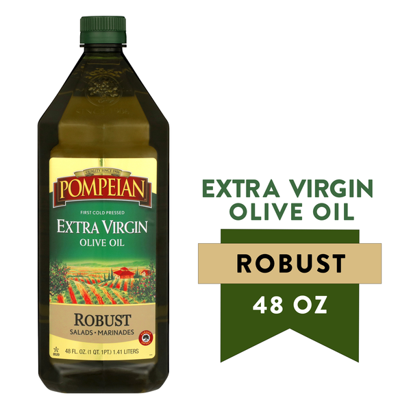 Oils & Vinegars Pompeian Robust Extra Virgin Olive Oil hero