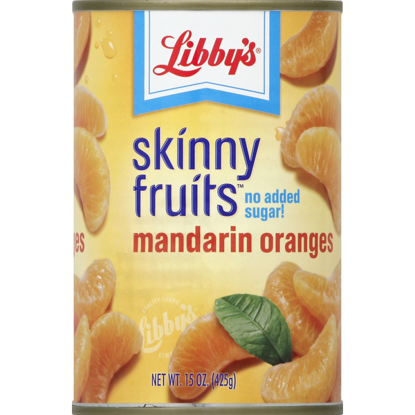 Canned Fruit & Applesauce Libby's Oranges, Mandarin hero