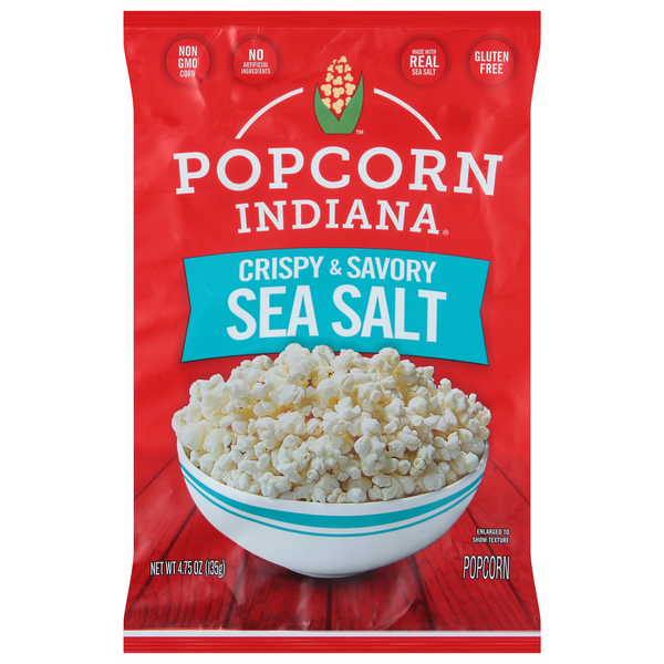 Popcorn & Jerky Popcorn Indiana Sea Salt hero