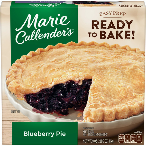 Frozen Dessert Marie Callender's Blueberry Pie hero