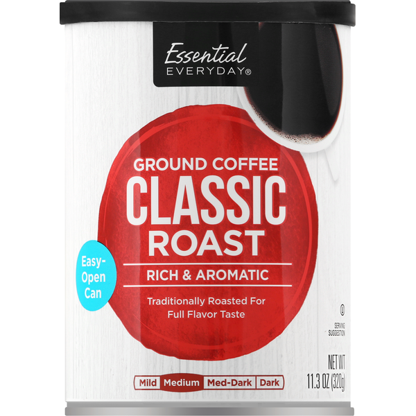 Coffee Essential Everyday Coffee, Ground, Medium Roast, Classic Roast hero