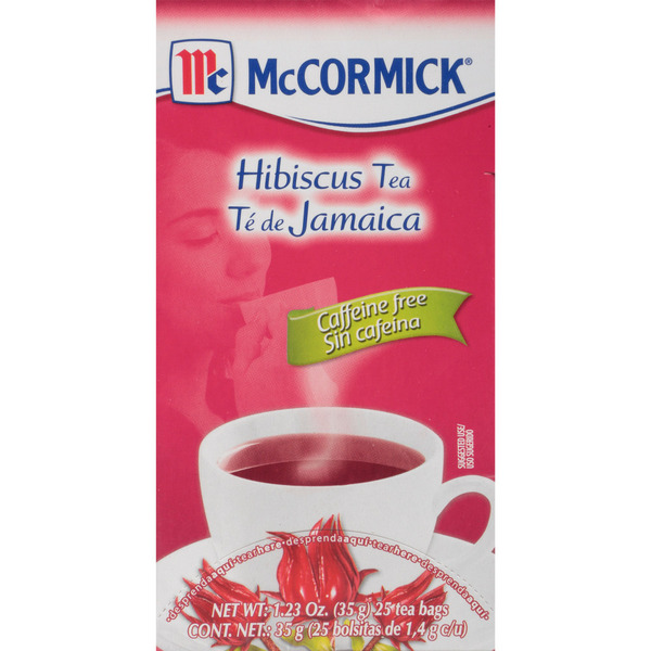 Tea McCormick® Caffeine Free Hibiscus Tea hero