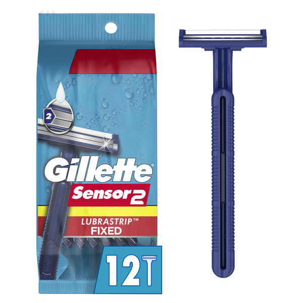 Shave Needs Gillette Sensor2 Men's Disposable Razors hero