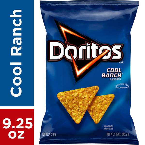 Doritos Flavored Tortilla Chips, Cool Ranch hero