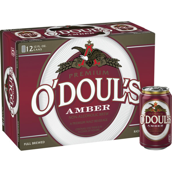 Beers & Coolers O'Doul's Premium Amber Non-Alcoholic Beer hero