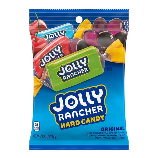 Candy & Chocolate JOLLY RANCHER Assorted Fruit Flavored Hard Candy Bag, 3.8 oz hero