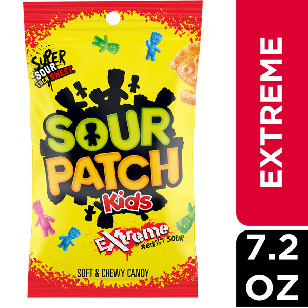 Candy & Chocolate Sour Patch Kids Extreme Sour Soft & Chewy Candy hero