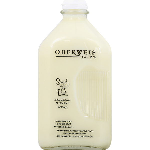 Milk Oberweis Milk, Fat Free hero