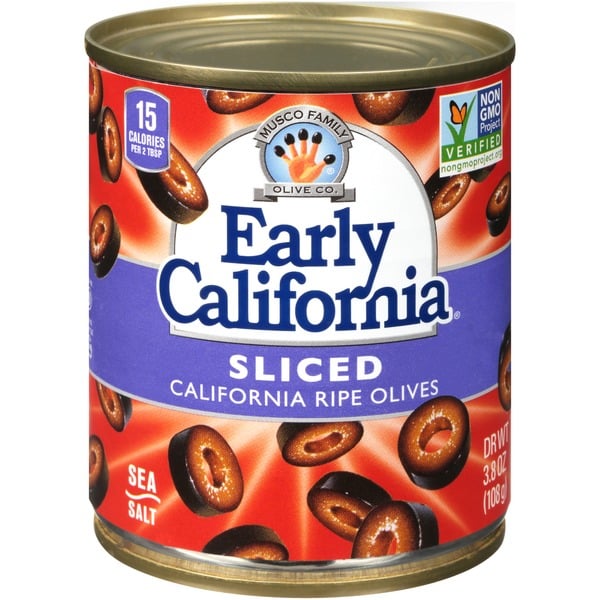 Pickled Goods & Olives Early California Sliced California Ripe Olives hero