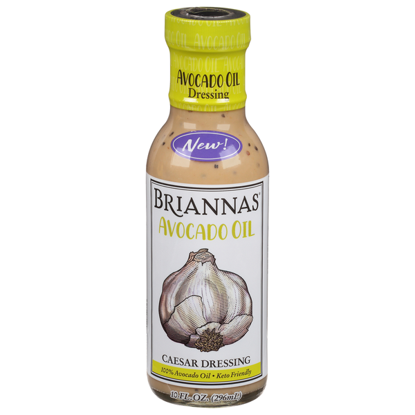 BRIANNAS Dressing, Caesar, Avocado Oil hero