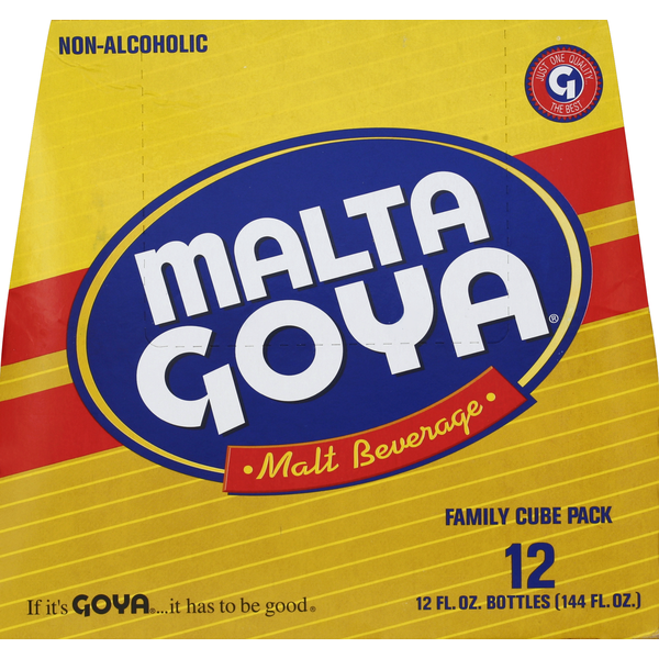 Latino Foods Malta Goya Non-alcoholic Malt Beverage hero