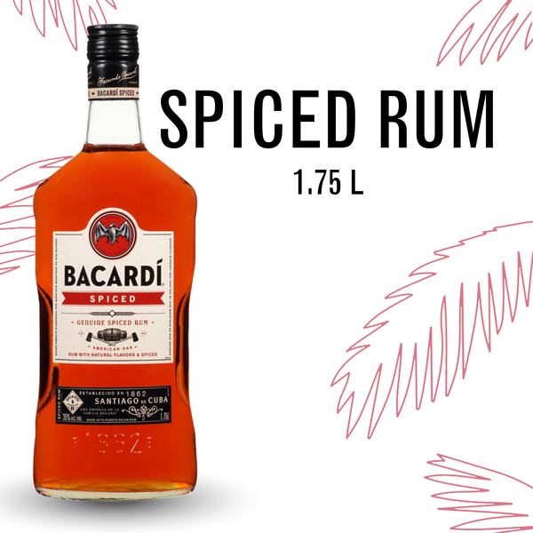 Rum Bacardí® Spiced Rum, Gluten Free hero