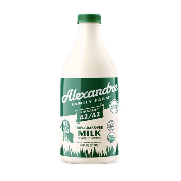 Milk Alexandre Family Farm Certified Regenerative Organic A2/A2 100% Grass-fed Milk hero