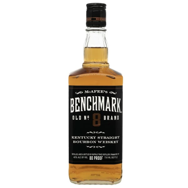 Spirits McAfee's Benchmark No Flavor Straight Bourbon, 40% Alcohol hero