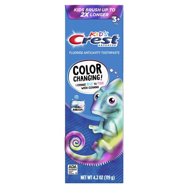 Crest Advanced Kid's Fluoride Toothpaste hero