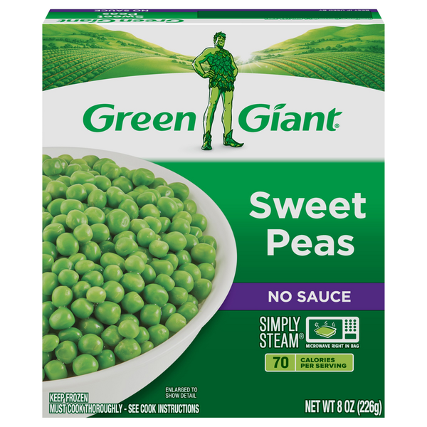 Green Giant Sweet Peas, No Sauce hero