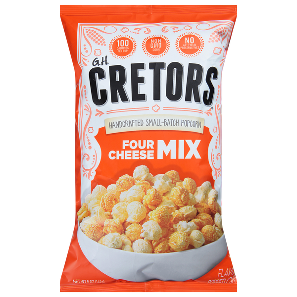 Popcorn & Jerky GH Cretors Popcorn, Four Cheese Mix hero