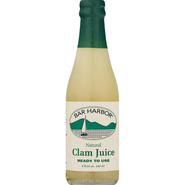 Canned Meat & Seafood Bar Harbor All-Natural Clam Juice hero