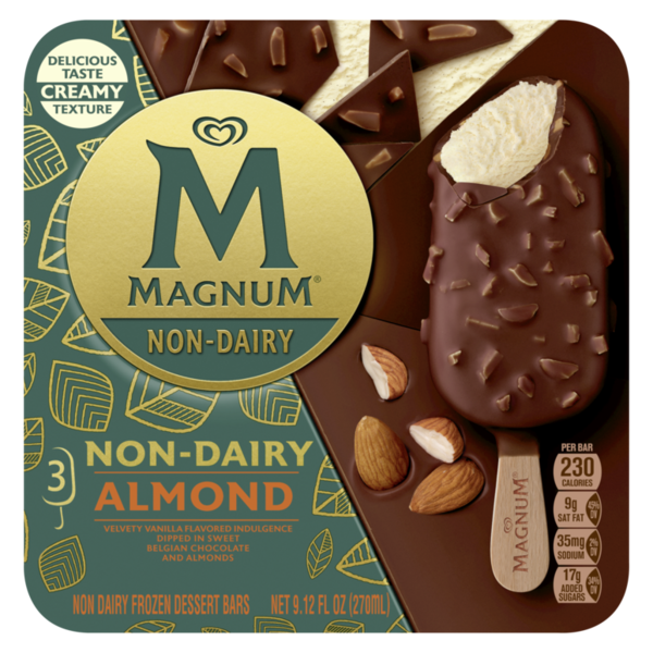 Frozen Dessert Magnum Ice Cream Bar Almond hero