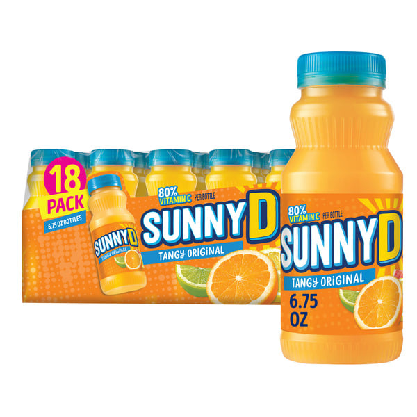 Multipack & Aseptic Juice SunnyD Tangy Original Orange Juice Drink hero