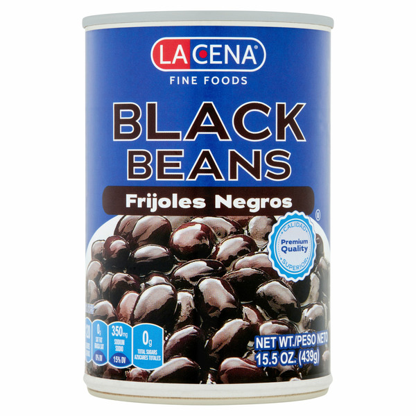 Canned Meals & Beans La Cena Black Beans hero