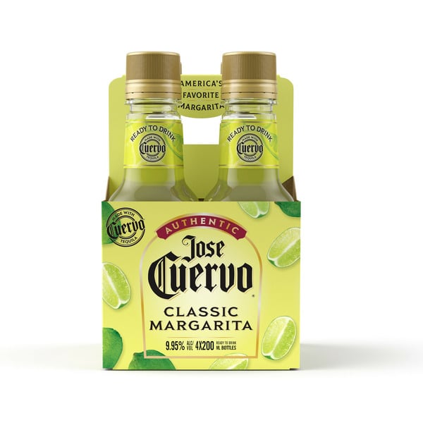 Prepared cocktails Jose Cuervo Authentic Margarita Classic Lime Cocktail hero