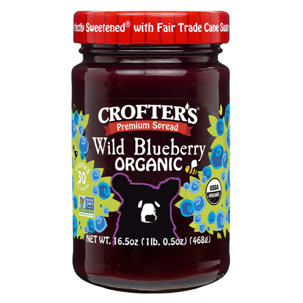 Nut Butters & Fruit Spreads Crofter's Premium Spread Wild Blueberry hero