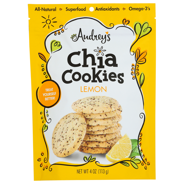 Audrey's Chia Cookies hero