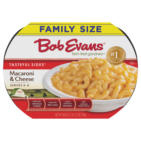 Ready to Heat Bob Evans Farms Macaroni & Cheese, Family Size hero