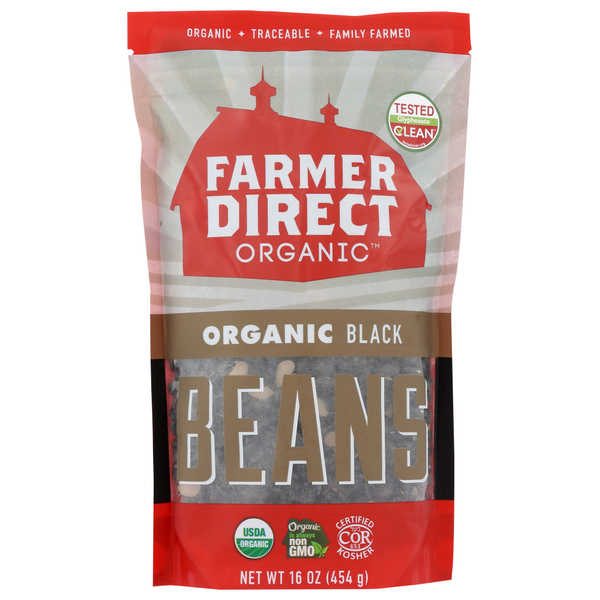 Bulk Grains, Rice & Dried Beans Farmer Direct Organic Organic Black Beans hero